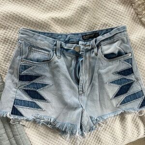Blank NYC Women's Light Blue Denim Shorts